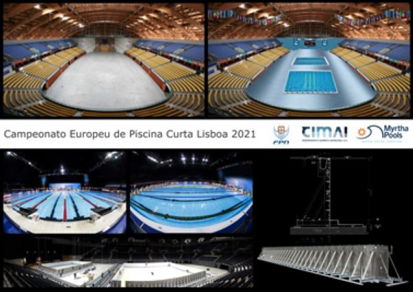 CIMAI aux Championnat d'Europe - Petit Bassin 2021