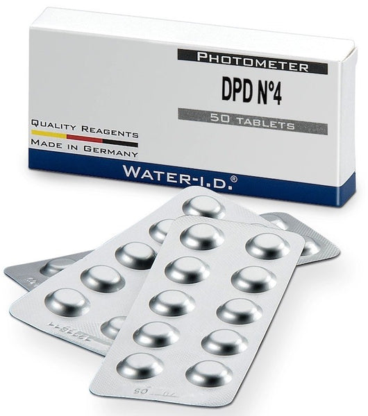 Pastilhas para fotômetro - DPD 4 - Water I.D.