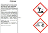 CIM 80 - Degreasing, degreasing and broad spectrum disinfectant.