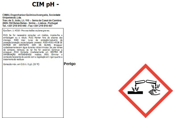CIM pH (-) - Solid pH reducer